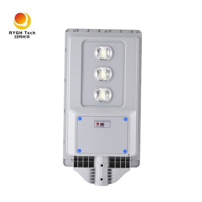 NUEVA LUZ DE CALLE LED CON PANEL SOLAR INTEGRADO DE POLISILICIO ABS 30W, IMPERMEABLE IP65