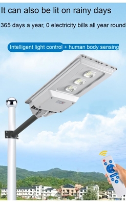 Garantía 2 años 20W Paneles solares de silicio nuevo ABS integrado luz solar LED