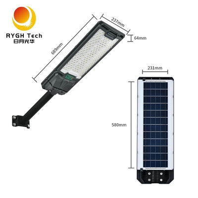 Buena calidad Económico y práctico integrado de luz solar LED de la calle 18W para la iluminación pública Aceras Jardines Patios