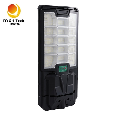 Venta caliente Nuevo material ABS IP65 Iluminación vial Control remoto más detección de radar Luz solar LED multifuncional 30W