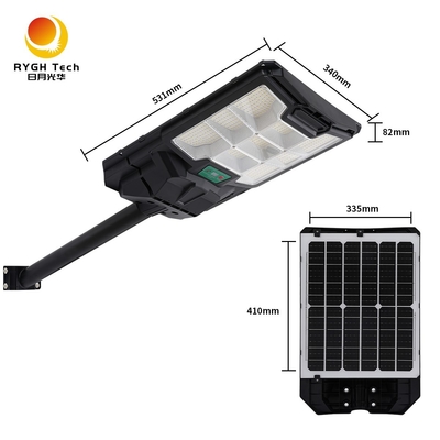 Control remoto de la iluminación pública de la calle LED 20W Solar LED de la luz de la calle Radar de inducción