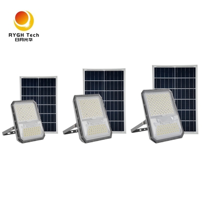 Long Lighting Duration Wide Irradiation Area Outdoor Lighting 5054 High Lumen LED Chips Solar LED Floodlight 20W