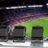Proyector para exteriores con mástil alto de 500W CREE, luz de inundación LED para estadio