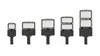 Luces de calle LED de 400W para exteriores, carretera, SMD, 220V, aluminio fundido a presión