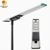Luz de la calle 150W Todo en uno Luz de la calle solar integrada con cámara de circuito cerrado