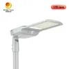 Iluminación vial pública exterior LED Luces IP66 Fotocélula Lámpara de zapatero Carcasa de poste de aluminio 170lm/W Integrada 50W 100W 150W 200W Luz de calle LED