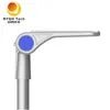 Luz de calle LED de 30W de aluminio plateado blanco frío 110V 220V