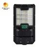 Sensor de movimiento integrado reflector 3W solar panel LED luz de la calle