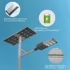 Luz de calle solar duradera de 50W 60W con clasificación IP65, luz de calle LED solar inteligente