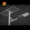 Luz de calle solar duradera de 50W 60W con clasificación IP65, luz de calle LED solar inteligente