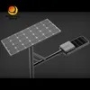 Luz de calle solar duradera de 50W 60W con clasificación IP65, luz de calle LED solar inteligente