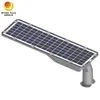 Super brillante iluminación solar integrada de la calle 15W LED luz de la carretera IP65 160lm/W