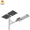 Sistema de farola solar modular: Farola solar con panel y batería desmontables de 100W
