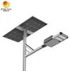 Lámpara de jardín y calle LED alimentada por panel solar separado Rygh-Zc-40W para exteriores