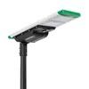 Sensor de movimiento, control remoto, farola solar todo en uno LED de 40W con cámara CCTV