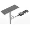 Luces de calle LED para postes de jardín alimentadas por panel solar Rygh-Zc-50W, 170lm/W