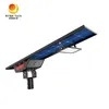 Iluminación exterior de la carretera 18V panel solar doble 60W Bifacial luz solar LED de la calle