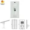 Sensor de microondas para alumbrado vial todo en uno integrado 60W Alumbrado público solar Lámpara solar LED para alumbrado público