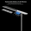Alta calidad 9-11 metros 12V LED luz solar de la calle Rygh-Fx-120W