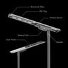 Luz LED solar para alumbrado público de carretera de 170lm/W con precio de fábrica Rygh-Fx-150W