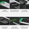 Luz de la calle LED de aluminio integrado de 100 W