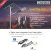 Batería LiFePO4 Alto brillo 170lm/W 100W Luz solar LED