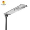 Lámpara de calle LED solar de 50W, ahorro de energía de 170lm/W para exteriores públicos