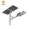 Luz solar de calle LED integrada e impermeable para exteriores de 40W con poste