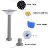 Luz de jardín LED solar de 5W con poste para pilar de iluminación de poste de puerta cuadrada