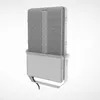 Patente de iluminación industrial Dia de aluminio fundido 400W lámpara de inundación LED