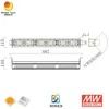 Luminaria lineal colgante para supermercado, LED de alta bahía, 150W