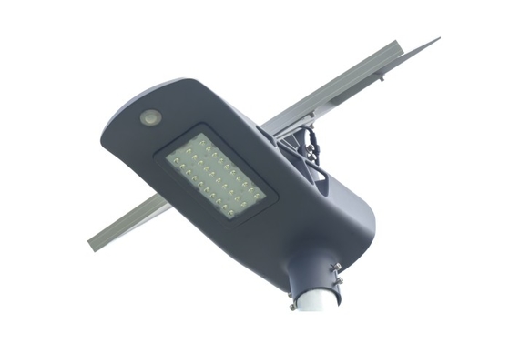 Servicio accionado solar blanco impermeable separado del OEM de la luz de calle del LED 30W