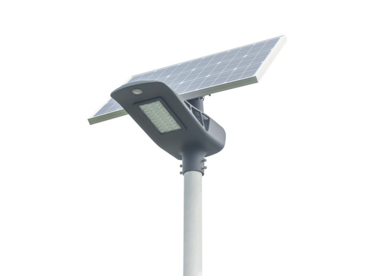Servicio accionado solar blanco impermeable separado del OEM de la luz de calle del LED 30W