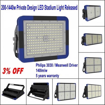 1440w impermeable llevó poder más elevado al aire libre de las luces de inundación L880 X W560 x H200