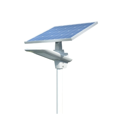 Lumen al aire libre accionado solar integrado del vatio 130-150lm/w de las luces de calle 40 alto