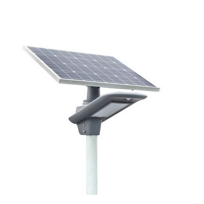 Aluminio accionado solar de la luz de calle de la estructura impermeable LED 50w para el jardín/la yarda