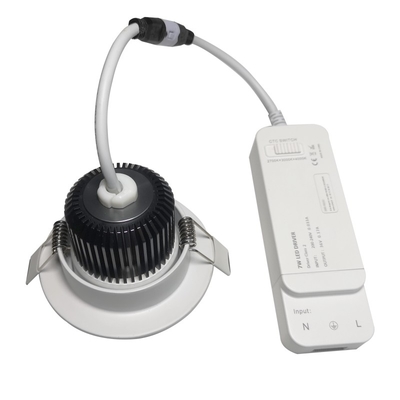 Sistema al aire libre antideslumbrante de Smart LED Downlights UGR TUYA MAZORCA de 7 vatios para el hotel