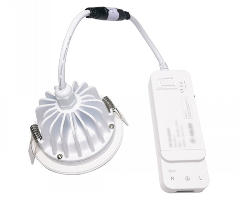 El techo elegante de la MAZORCA 9W Dimmable LED abajo enciende el impermeable mezclado CSP del color de Bridgelux
