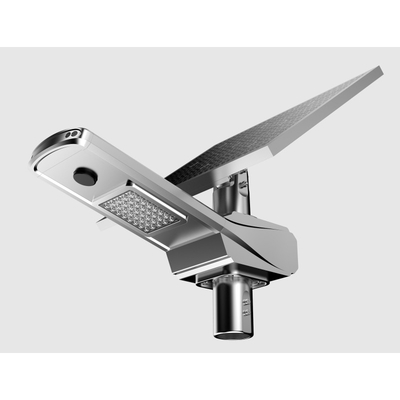 Brillante estupendo accionada solar del cuerpo de aluminio de la luz de calle de 160LM/W LED con el sensor de movimiento