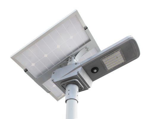 Lámparas de calle solares del jardín del alto lumen, luz de calle del panel solar de 140LM/W 30w IP65