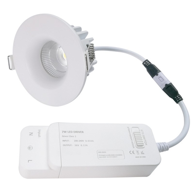Ángulo de haz amplio Smart LED Downlights que amortigua/temperatura de color ajustable