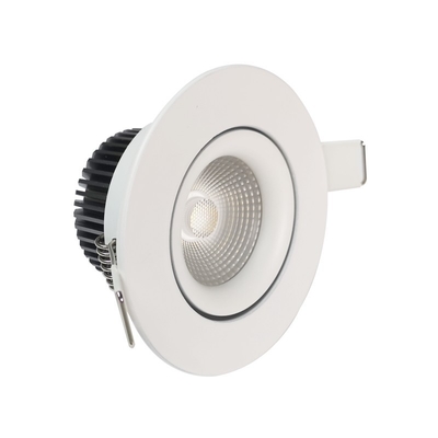 Ángulo de haz 38/60° Smart LED Downlights 8w que amortigua/temperatura de color ajustable