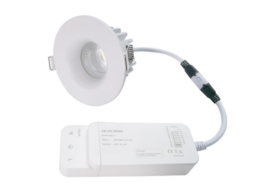 La prenda impermeable de la MAZORCA ahuecada llevó blanco caliente cambiable de la cubierta de la cara de la CA 200-240V de Downlight