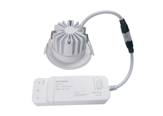 La prenda impermeable de la MAZORCA ahuecada llevó blanco caliente cambiable de la cubierta de la cara de la CA 200-240V de Downlight
