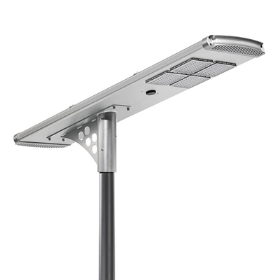 Las luces de calle integradas de clase superior del panel solar que funden la aleación de aluminio a troquel encajonan 80w