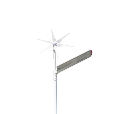 Ahorro de la energía accionado solar impermeable de la turbina de viento de luz de calle de IP65 LED 30w