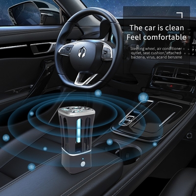 Mini lámpara Uvc portátil de la desinfección, luz ULTRAVIOLETA del esterilizador del coche cargable del USB