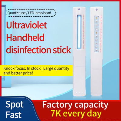 Vara del esterilizador de la luz UV del vatio LED del Portable 4, poder de batería seca de la esterilización de la luz UV del PDA