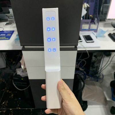 Vara del esterilizador de la luz UV del vatio LED del Portable 4, poder de batería de litio de la esterilización 18650 de la luz UV del PDA