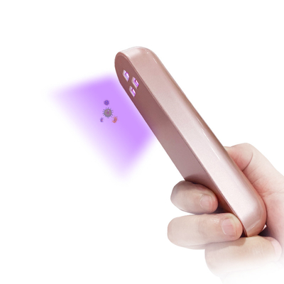 Vara del esterilizador de la luz UV del vatio LED del Portable 1,5, poder de batería de litio de la esterilización 18650 de la luz UV del PDA